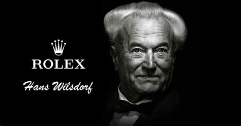 rolex founder story|Rolex founder hans wilsdorf.